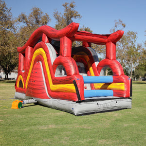 30' SHADOW #2 INFLATABLE OBSTACLE COURSE RENTAL- Dry Only