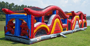 62 FT SHADOW INFLATABLE OBSTACLE COURSE RENTAL
