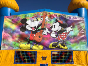 MICKEY AND MINNIE MOUSE BOUNCE HOUSE BANNER