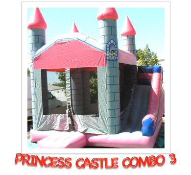 PRINCESS CASTLE COMBO #3   DRY ONLY