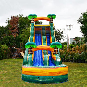 Water Slide Rental.  Get the best price on water slide rentals with this Cali Palms 20' water slide.