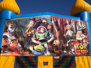 TOY STORY BOUNCE HOUSE BANNER
